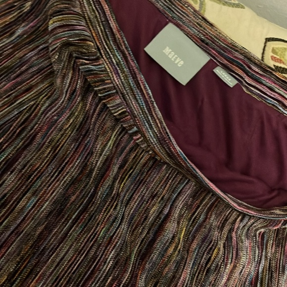 Maeve Purple Midi A-Line Skirt for Cocktail Or Fun! From Anthropologie! Large! - Picture 8 of 10